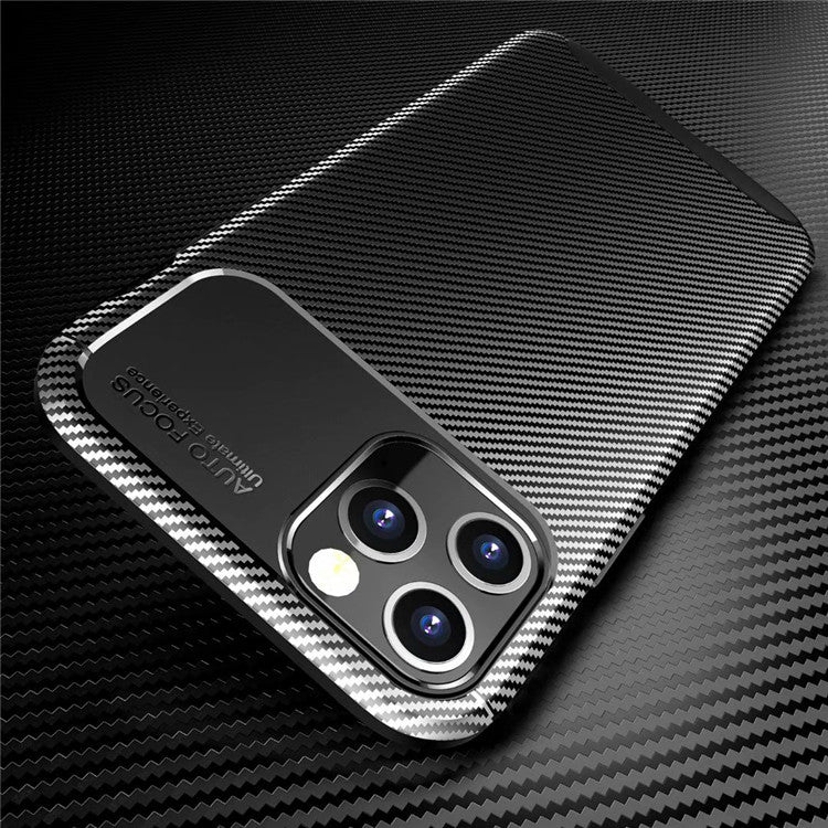 iPhone Compatable - Protective Cover, Plastic. - (Carbon Fibre Look)